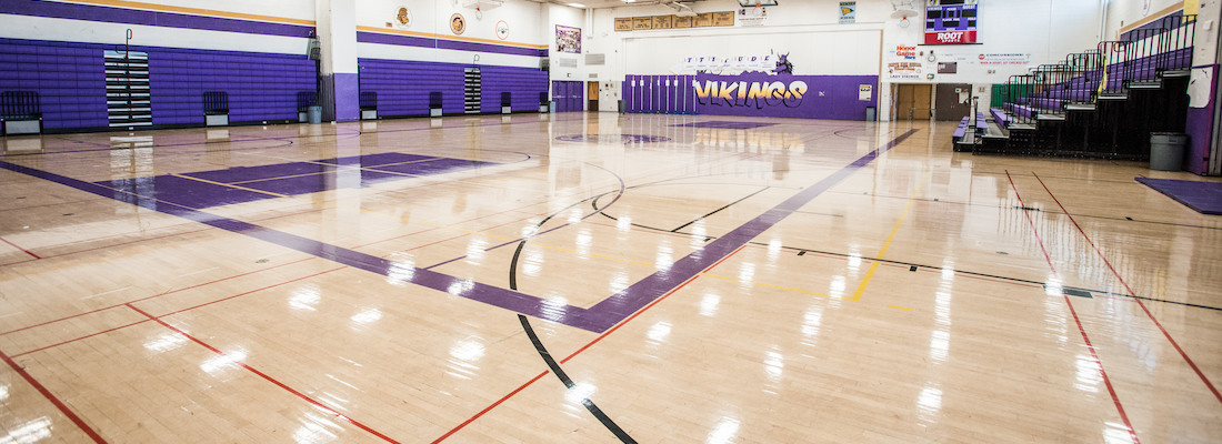 NHS gymnasium