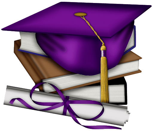 graduation cap 2022 purple